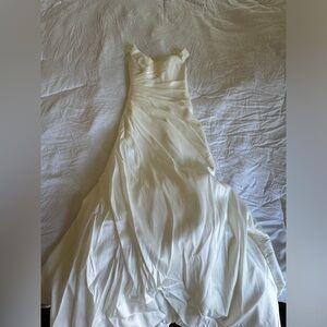 Alfred Angelo Off The Shoulder Vintage Style Wedding Dress Size 2-4